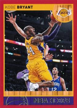 2013-14 Hoops - Red #9 Kobe Bryant Front