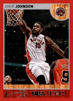 2013-14 Hoops - Red #20 Amir Johnson Front
