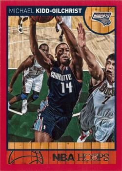 2013-14 Hoops - Red #51 Michael Kidd-Gilchrist Front