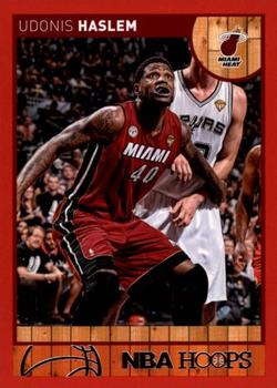2013-14 Hoops - Red #82 Udonis Haslem Front