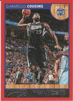 2013-14 Hoops - Red #140 DeMarcus Cousins Front