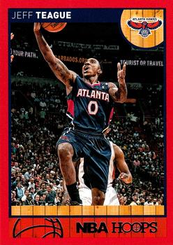 2013-14 Hoops - Red #178 Jeff Teague Front