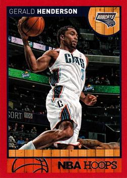 2013-14 Hoops - Red #197 Gerald Henderson Front