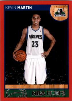 2013-14 Hoops - Red #208 Kevin Martin Front