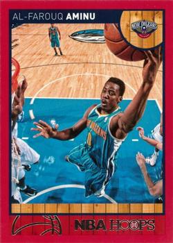 2013-14 Hoops - Red #255 Al-Farouq Aminu Front