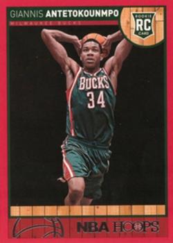 2013-14 Hoops - Red #275 Giannis Antetokounmpo Front