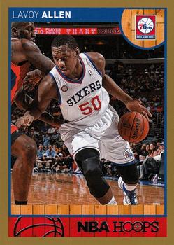 2013-14 Hoops - Gold #8 Lavoy Allen Front