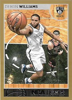 2013-14 Hoops - Gold #35 Deron Williams Front