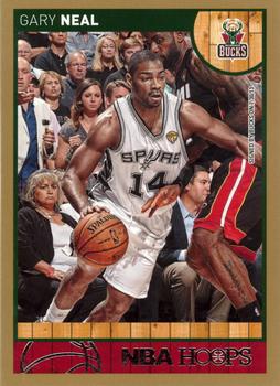 2013-14 Hoops - Gold #40 Gary Neal Front