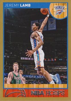 2013-14 Hoops - Gold #43 Jeremy Lamb Front