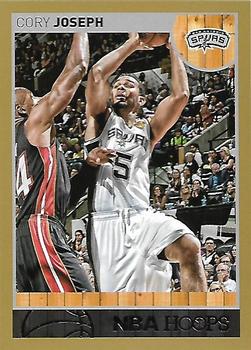 2013-14 Hoops - Gold #50 Cory Joseph Front