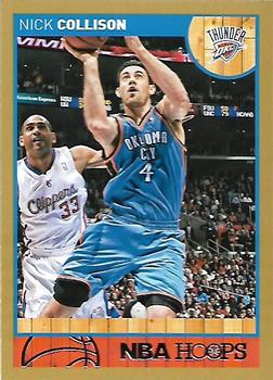 2013-14 Hoops - Gold #78 Nick Collison Front