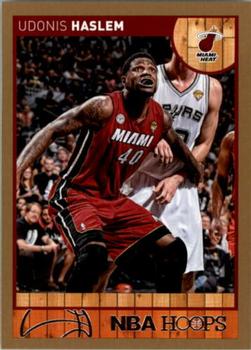 2013-14 Hoops - Gold #82 Udonis Haslem Front