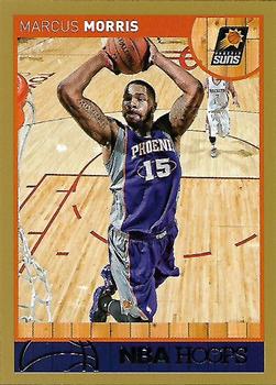 2013-14 Hoops - Gold #86 Marcus Morris Front