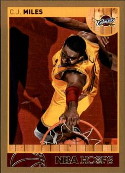 2013-14 Hoops - Gold #101 C.J. Miles Front
