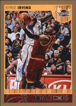 2013-14 Hoops - Gold #105 Kyrie Irving Front
