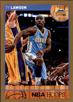 2013-14 Hoops - Gold #145 Ty Lawson Front