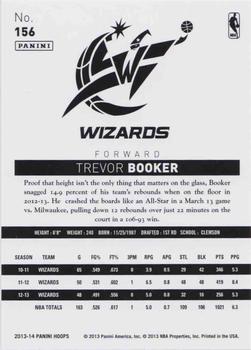 2013-14 Hoops - Gold #156 Trevor Booker Back