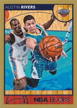 2013-14 Hoops - Gold #158 Austin Rivers Front