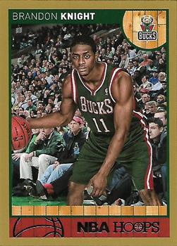 2013-14 Hoops - Gold #159 Brandon Knight Front