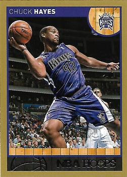 2013-14 Hoops - Gold #160 Chuck Hayes Front