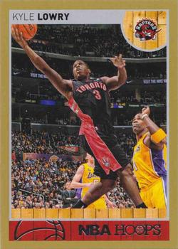 2013-14 Hoops - Gold #164 Kyle Lowry Front