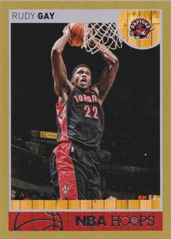 2013-14 Hoops - Gold #169 Rudy Gay Front