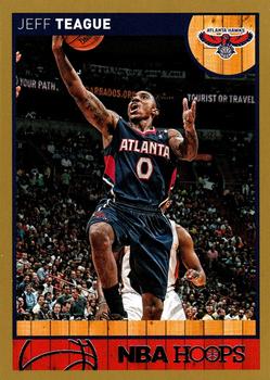 2013-14 Hoops - Gold #178 Jeff Teague Front
