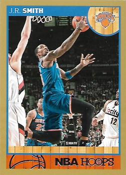 2013-14 Hoops - Gold #187 J.R. Smith Front