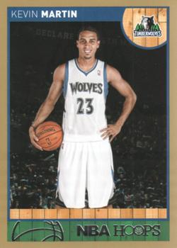 2013-14 Hoops - Gold #208 Kevin Martin Front