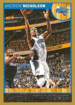 2013-14 Hoops - Gold #209 Andrew Nicholson Front