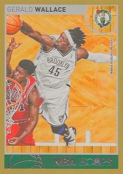 2013-14 Hoops - Gold #218 Gerald Wallace Front
