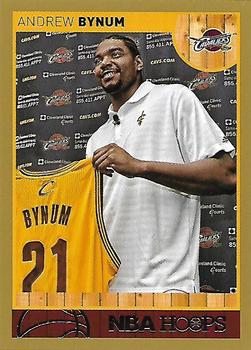2013-14 Hoops - Gold #252 Andrew Bynum Front