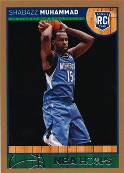 2013-14 Hoops - Gold #274 Shabazz Muhammad Front