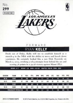 2013-14 Hoops - Gold #299 Ryan Kelly Back