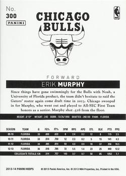 2013-14 Hoops - Gold #300 Erik Murphy Back