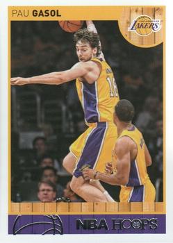 2013-14 Hoops - Red Back #4 Pau Gasol Front
