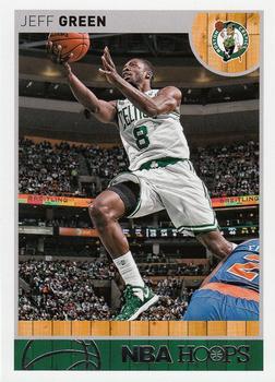2013-14 Hoops - Red Back #21 Jeff Green Front