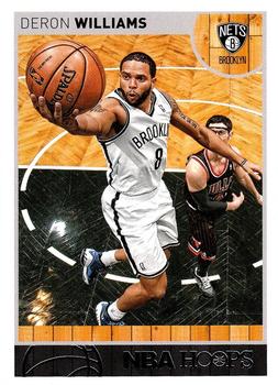 2013-14 Hoops - Red Back #35 Deron Williams Front