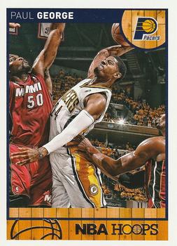 2013-14 Hoops - Red Back #59 Paul George Front