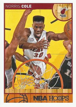 2013-14 Hoops - Red Back #77 Norris Cole Front