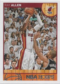 2013-14 Hoops - Red Back #87 Ray Allen Front