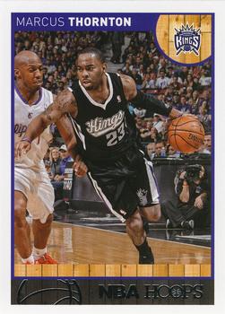 2013-14 Hoops - Red Back #100 Marcus Thornton Front