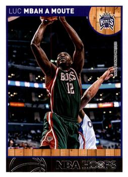 2013-14 Hoops - Red Back #112 Luc Mbah a Moute Front