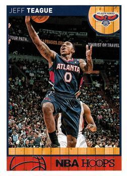 2013-14 Hoops - Red Back #178 Jeff Teague Front