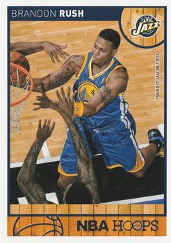 2013-14 Hoops - Red Back #223 Brandon Rush Front