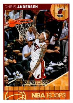 2013-14 Hoops - Artist's Proof #177 Chris Anderson Front