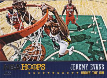 2013-14 Hoops - Above the Rim #18 Jeremy Evans Front