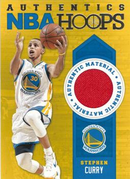 2013-14 Hoops - Authentics #23 Stephen Curry Front