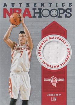 2013-14 Hoops - Authentics #37 Jeremy Lin Front